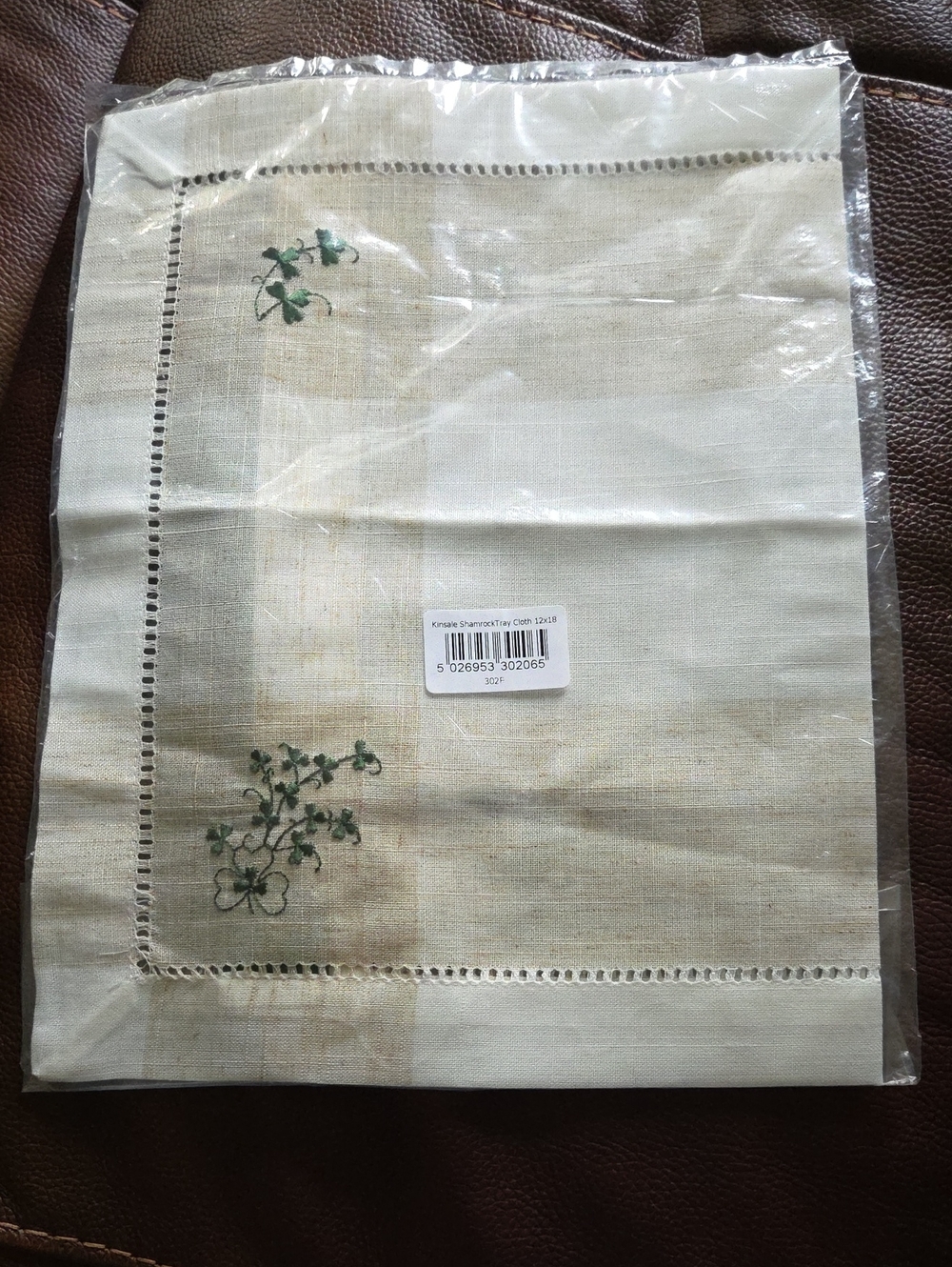 Belleek - Kinsale Shamrock Tray Cloth 12x18
